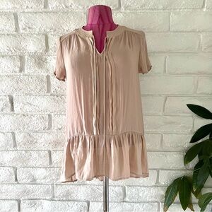 Ro&De Elegant Dusty Pink Top Size XS